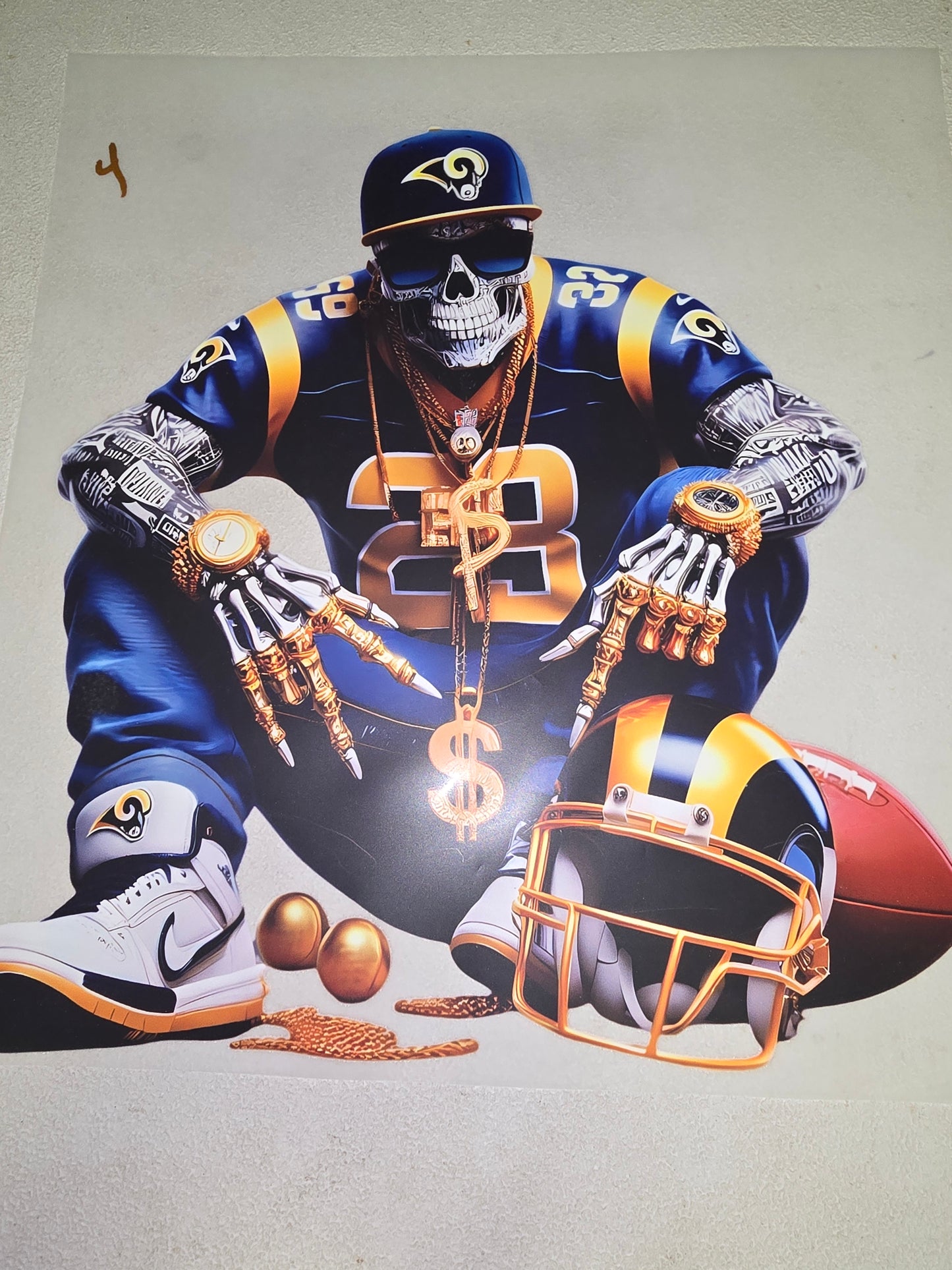Heat Transfers - Titans, Rams, NFL, Football