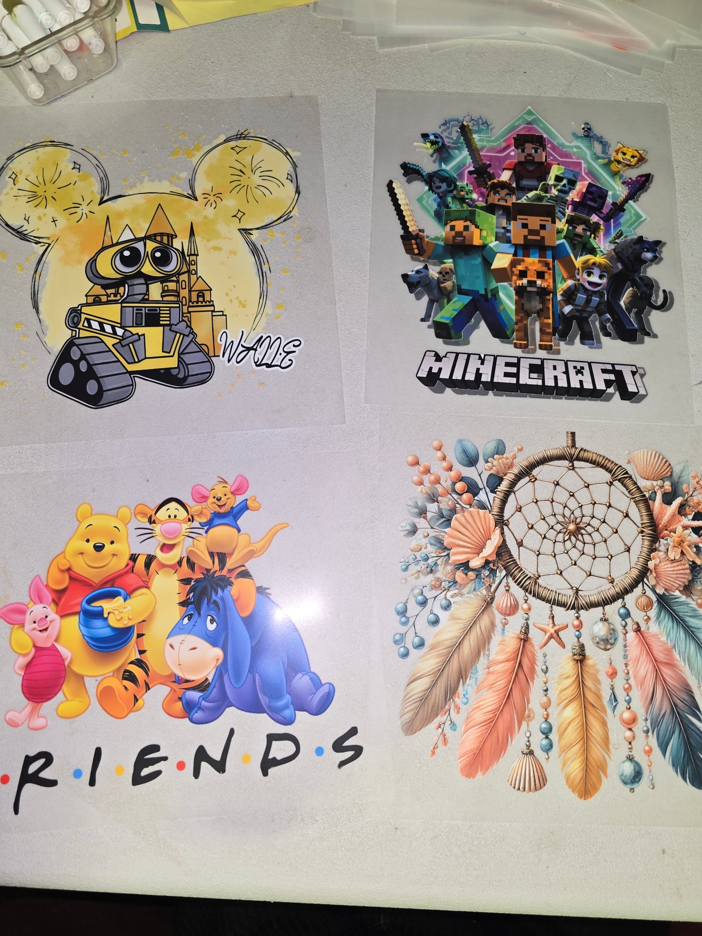 Heat Transfers Kid Size, Pocket Size