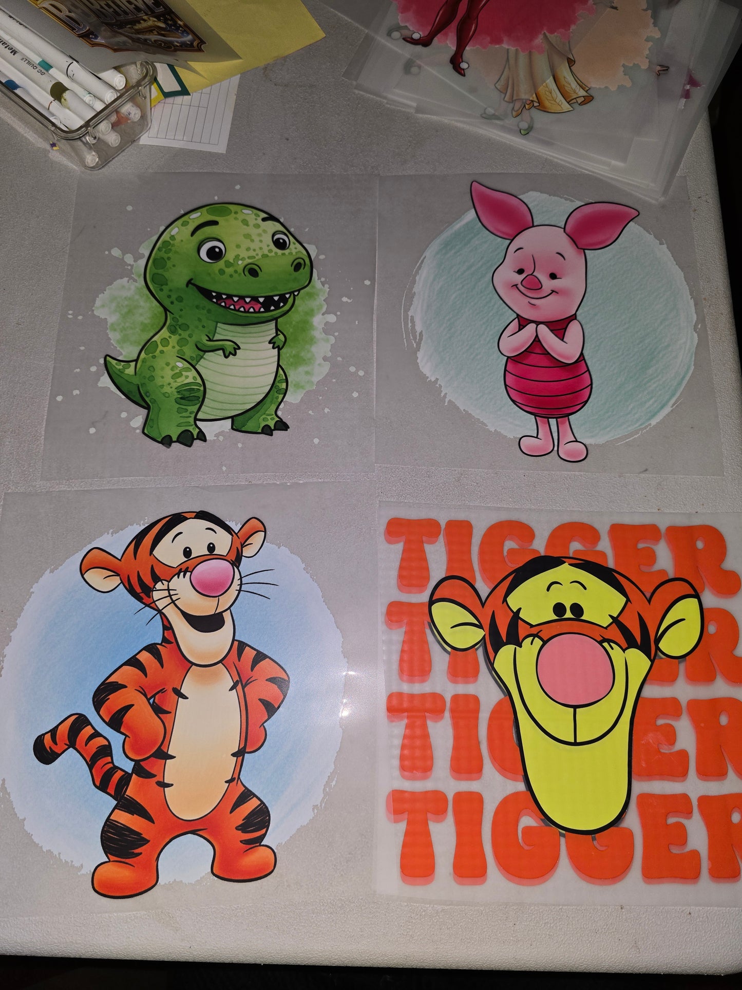 Heat Transfers Kid Size, Pocket Size