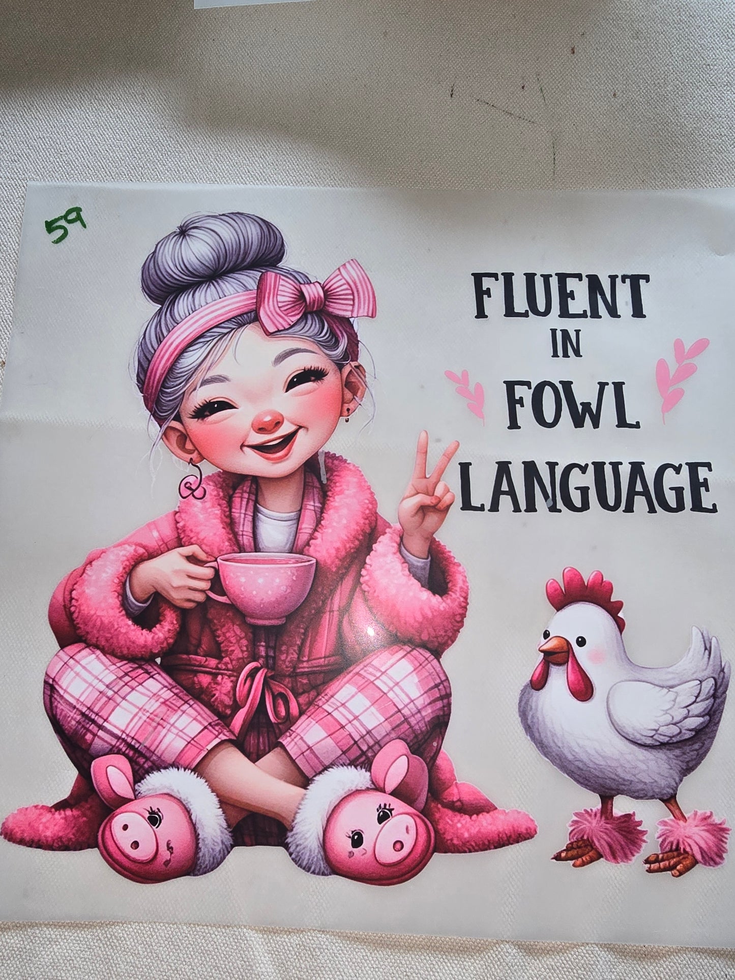 Heat Transfer - Chicken and other feathered friends
