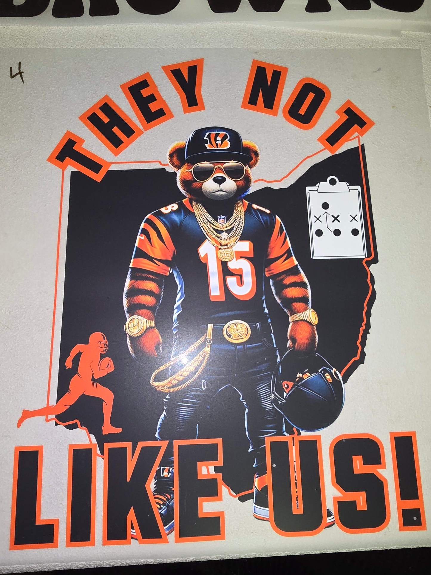 Heat Transfers - Cleveland Browns, Bengals