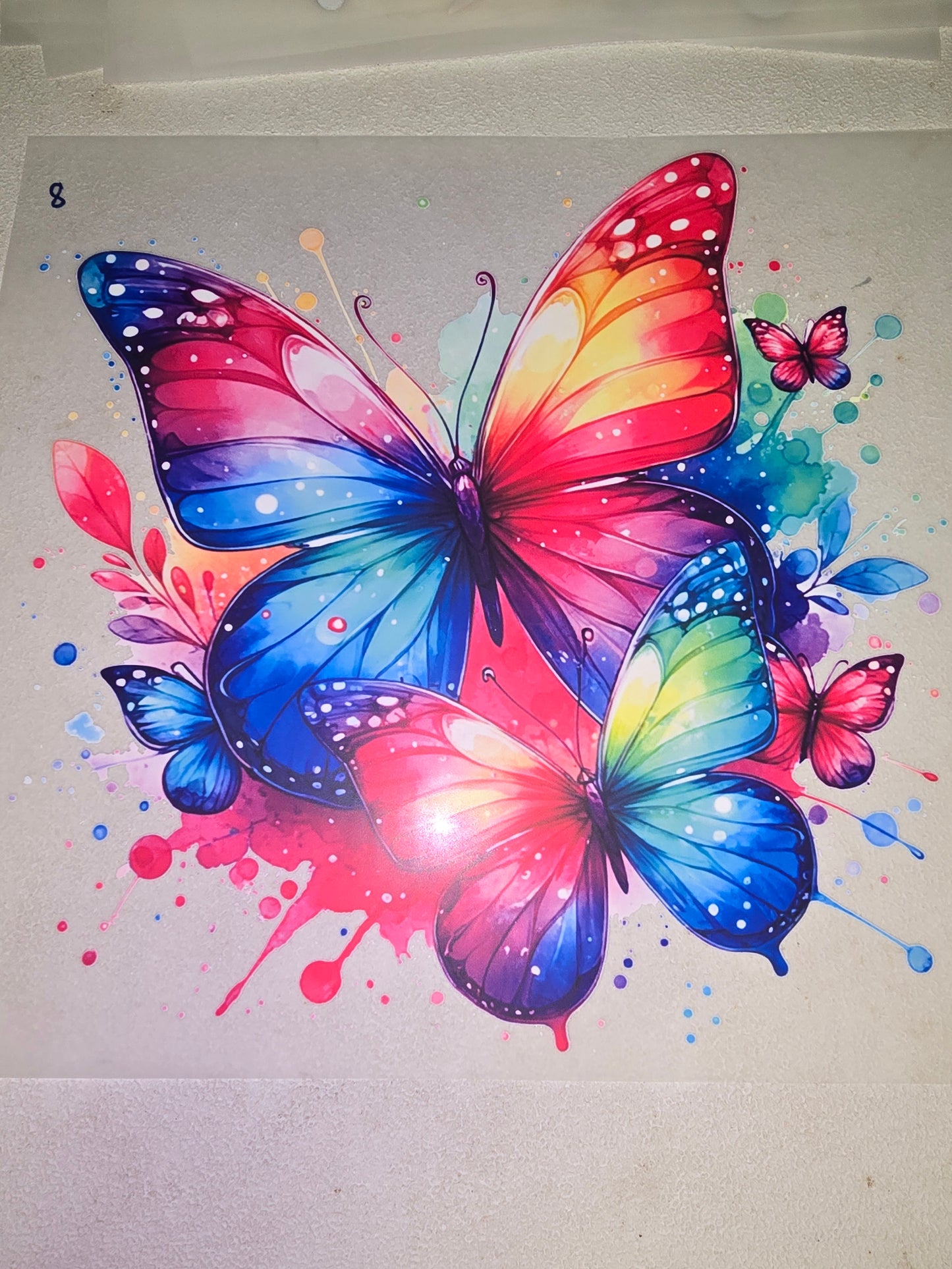 Heat Transfer - Bee, Butterfly, Dragonfly, Moth