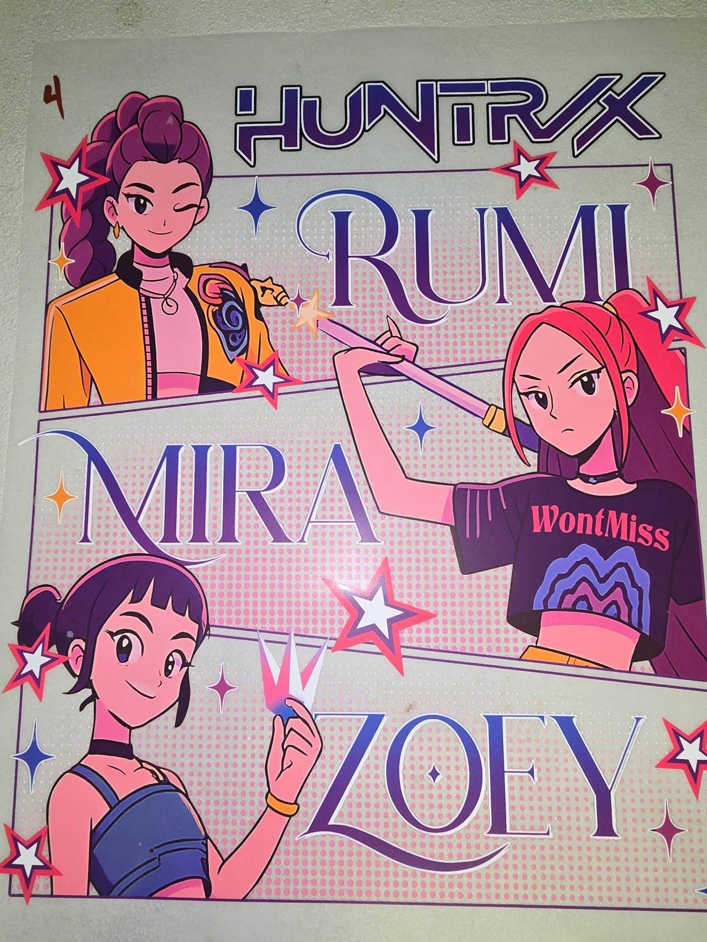Heat Transfer - Saja Boys, Kpop, Sailor Moon, Dragonball Z, Demon Hunters, Huntrix, Afro Samari