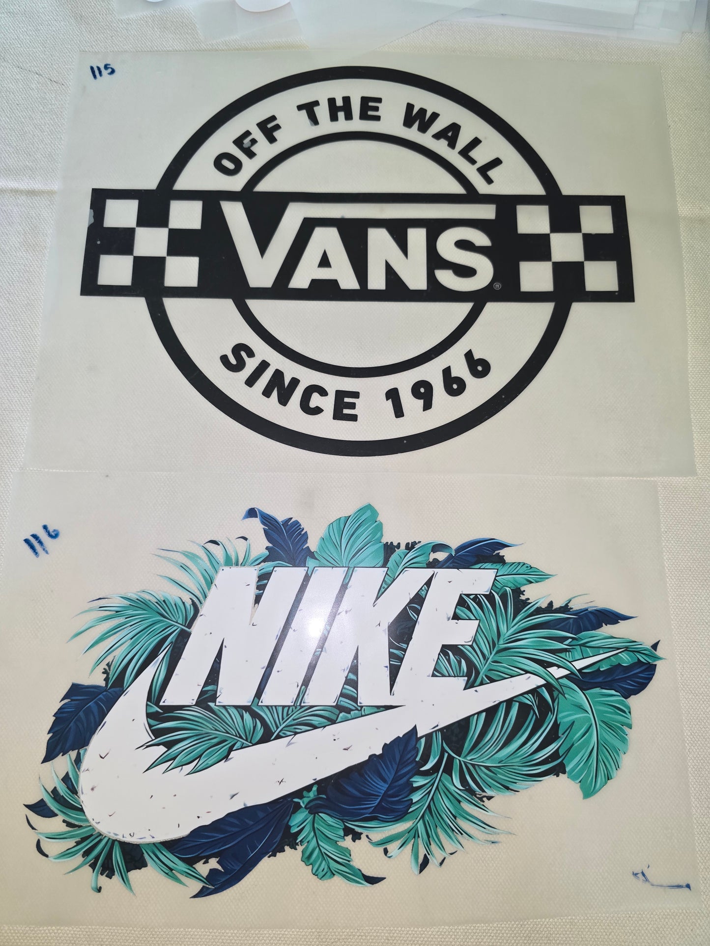 Heat Transfer - Sports Brands