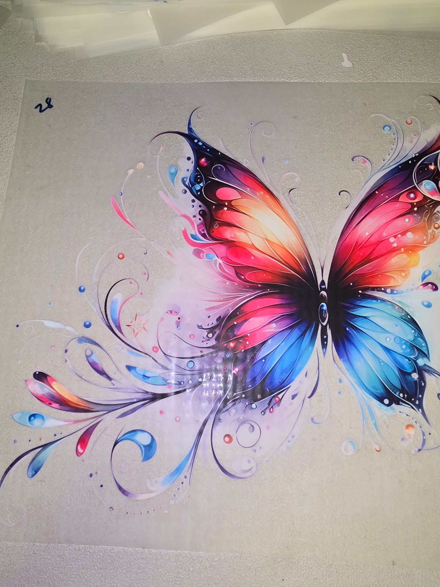 Heat Transfer - Bee, Butterfly, Dragonfly, Moth