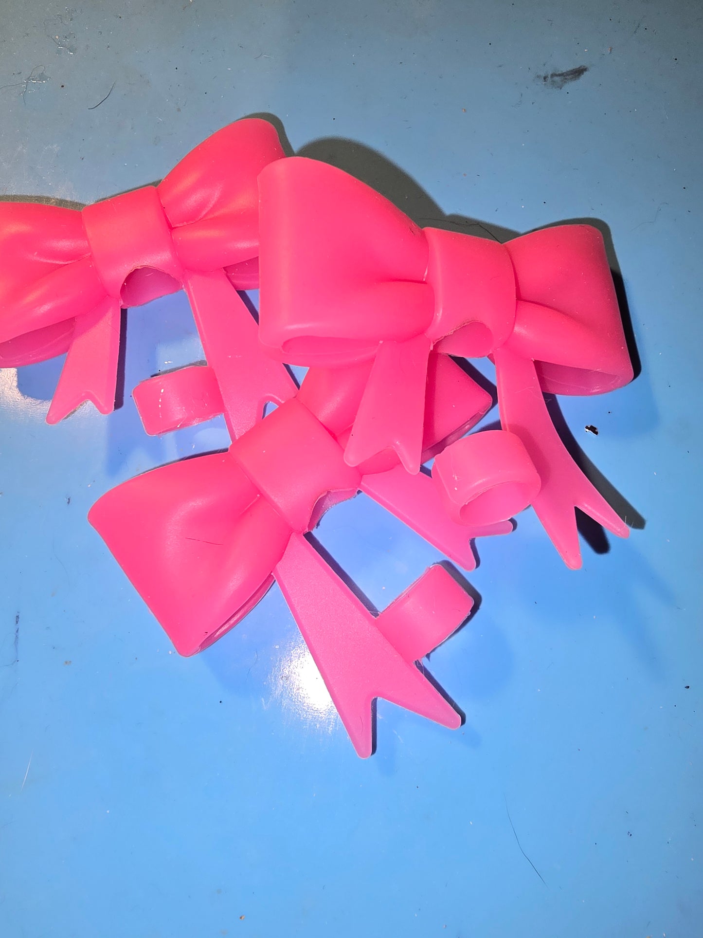 Silicone Focals and Straw Toppers - Bows