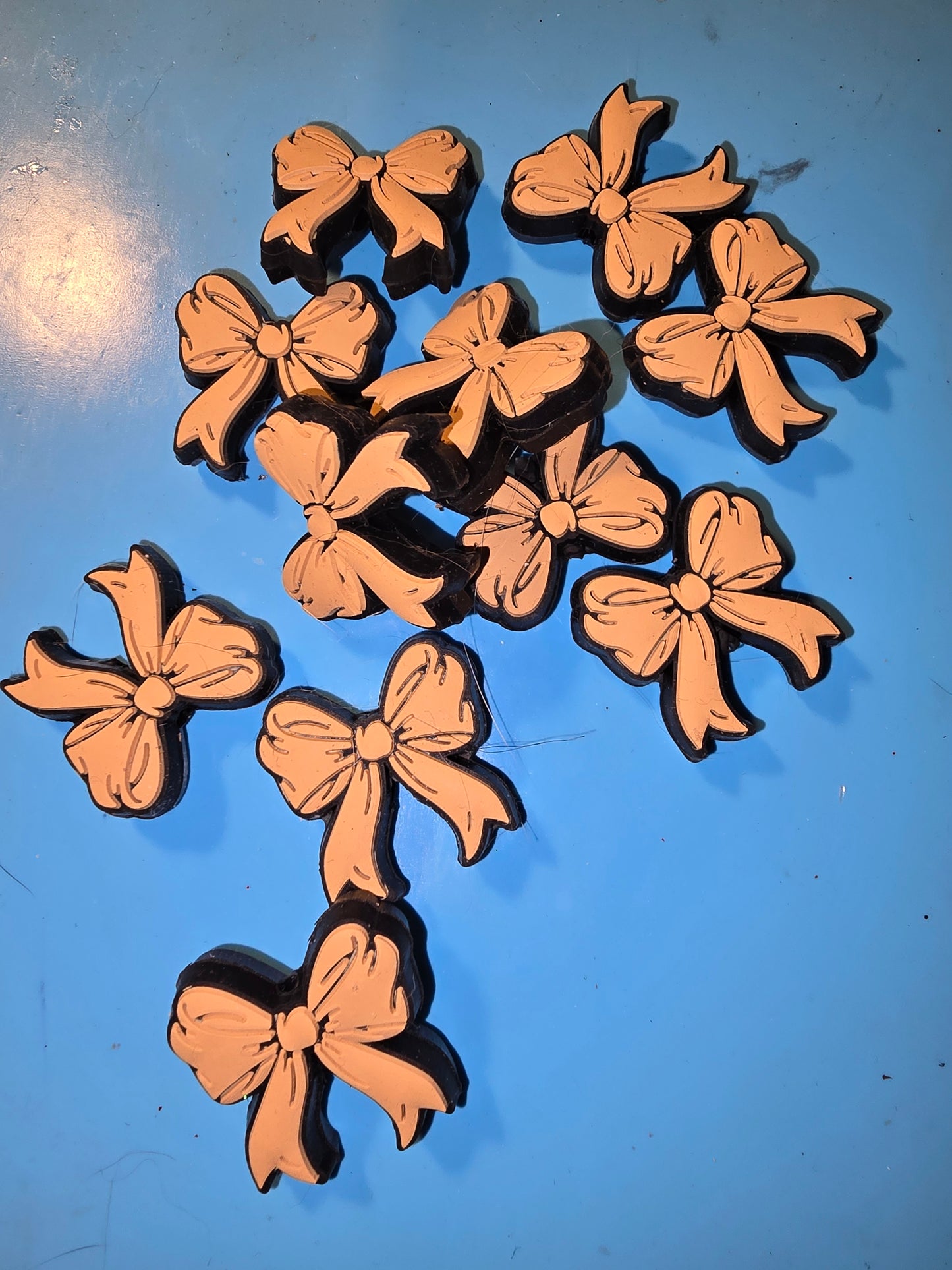 Silicone Focals and Straw Toppers - Bows